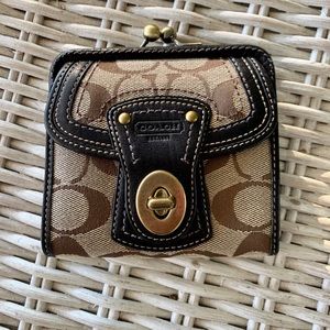 Coach Turnlock Wallet